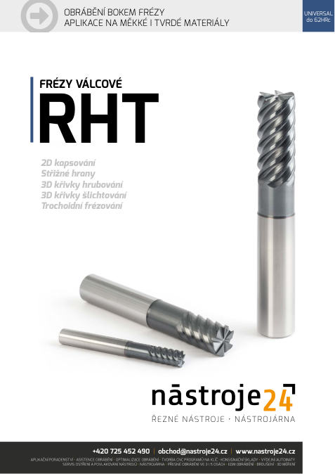 Náhled katalogu: Kulové frézy TEST IŽ - RHT